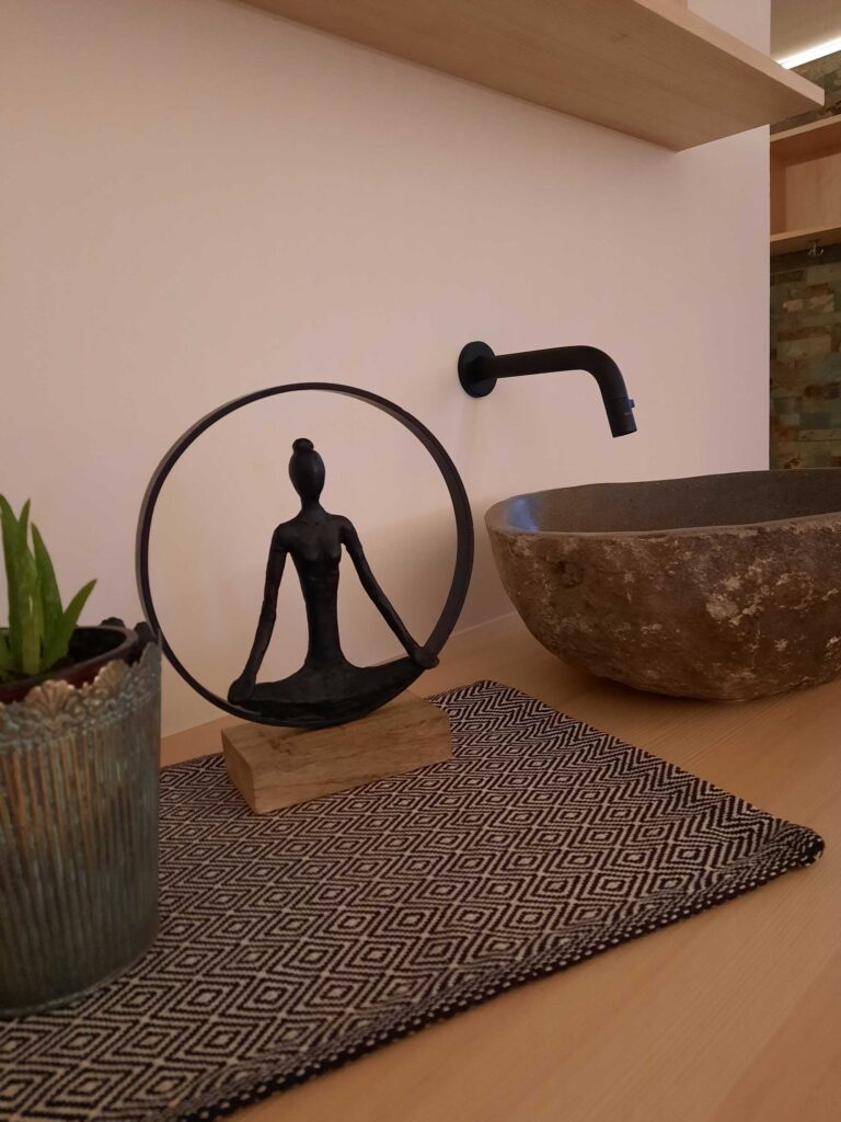 Quellvasser in der Pension Valbella